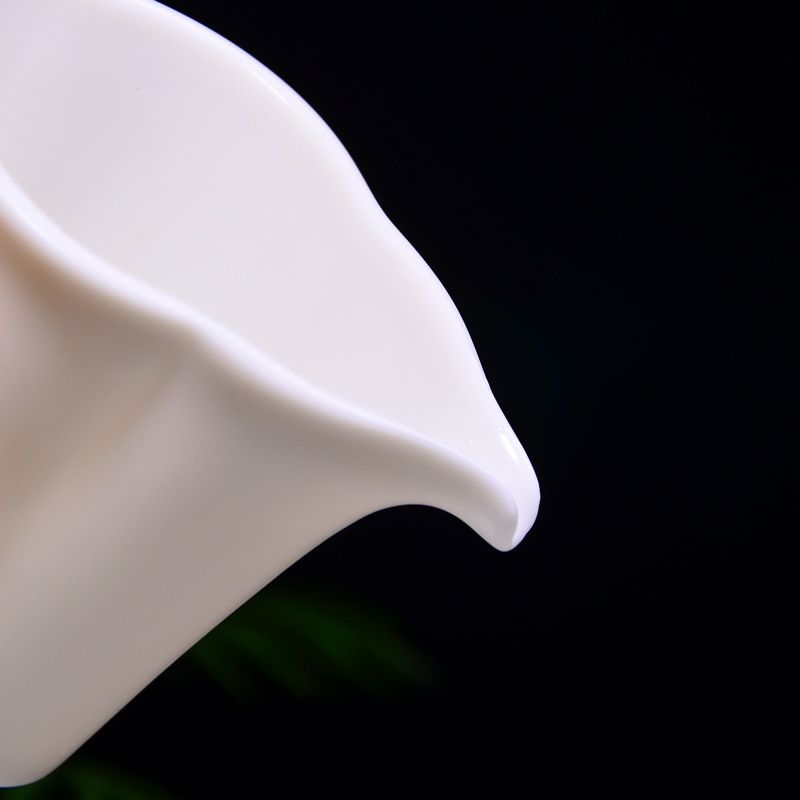 Winjiang Dehua porcelana blanca taza masculina de porcelana de jade taza justa juego de té de Kung Fu juego de té hecho a mano resistente al calor engrosada té mar