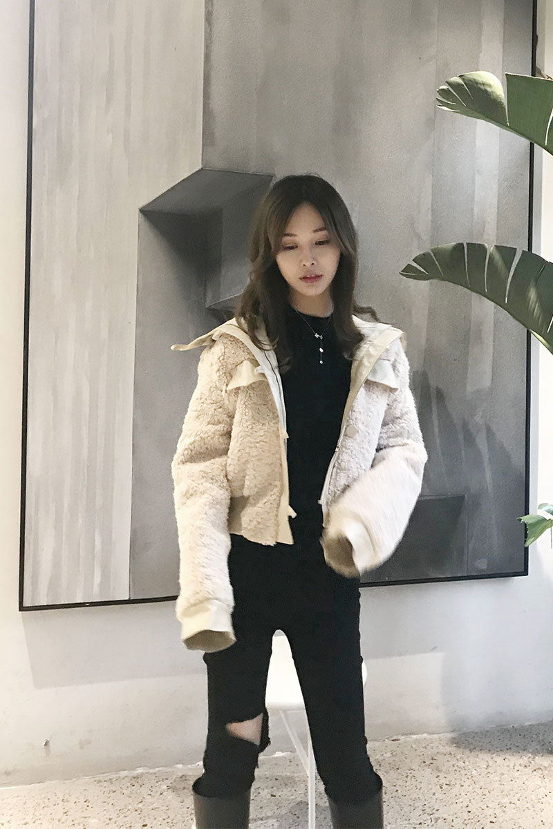 Blouson femme en Agneau - Ref 3321625 Image 5