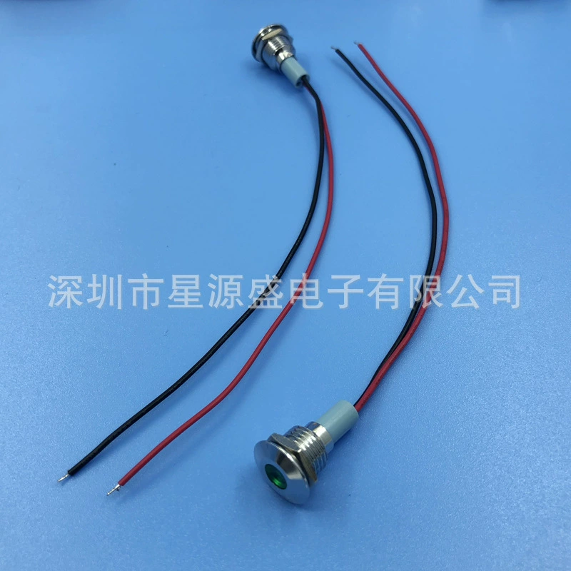 Metal work indicator lamp, LED lights, explosion-proof power supply, 10mm