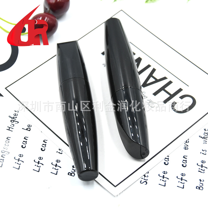 厂家直销爆款黑色睫毛膏管硅胶刷头DIY碎发整理液空管子现货供应