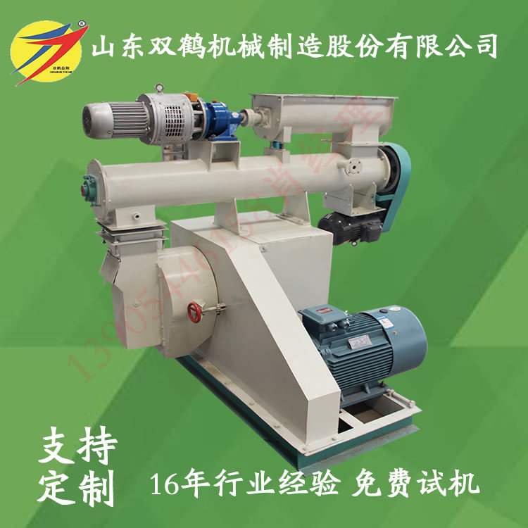 畜禽牲畜全价精补饲料玉米豆粕颗粒机 山东牛羊饲料机械设备批发