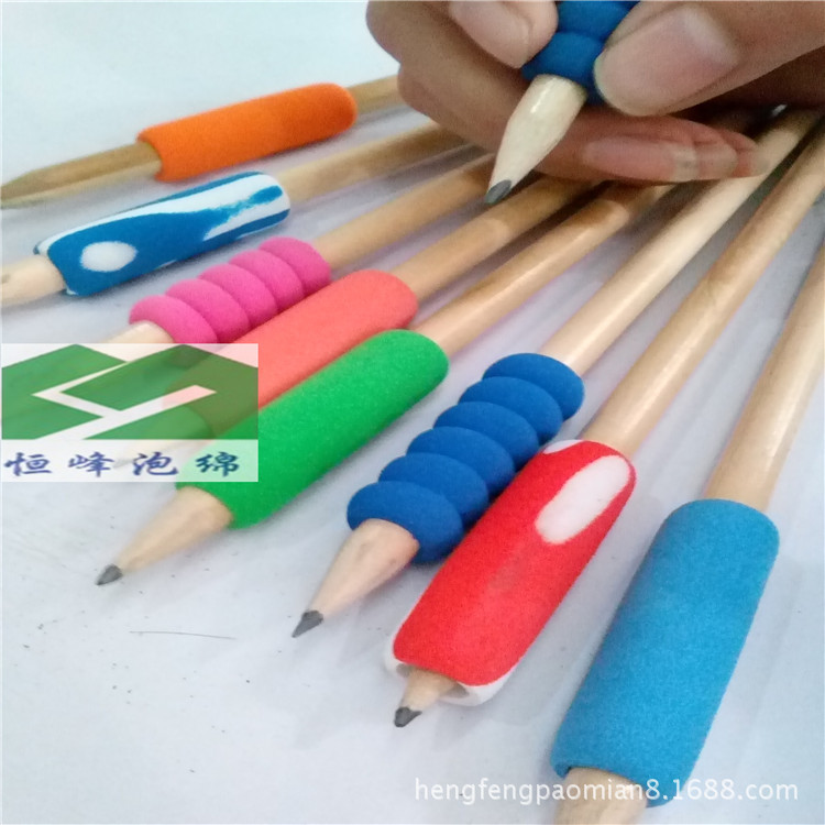 恒峰成型抗撕裂握把套/NBR铅笔套/波浪笔套研磨成型厂家