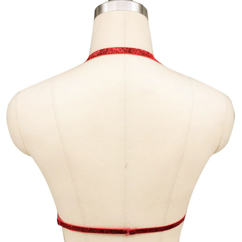 Red belt, elastic bra, underwear, uniform, ebay