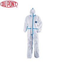 杜邦1422A胶条款防护服透气连体带帽工业喷漆工作服防尘服静电衣