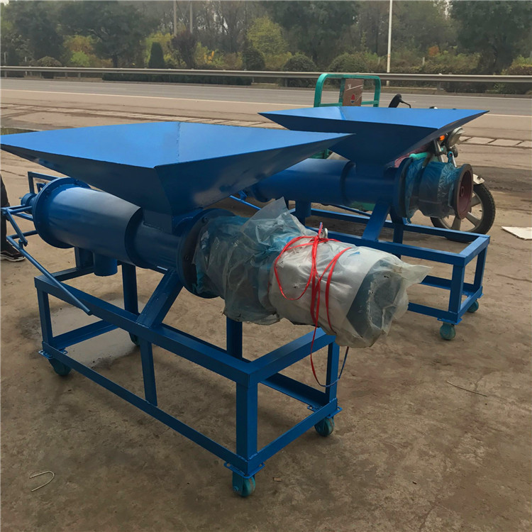 饭店剩菜剩饭挤压脱水机 家禽粪便脱水机年底促销