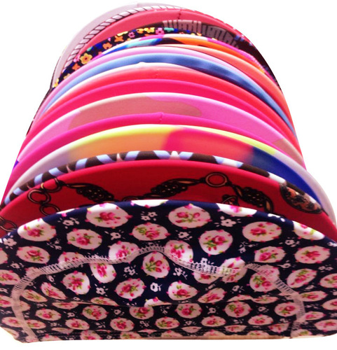 Women's Random One Size Hot Selling Cloth Swimming Cap Flower Swimming Cap Women's Swimming Cap Large Size Multi-Color