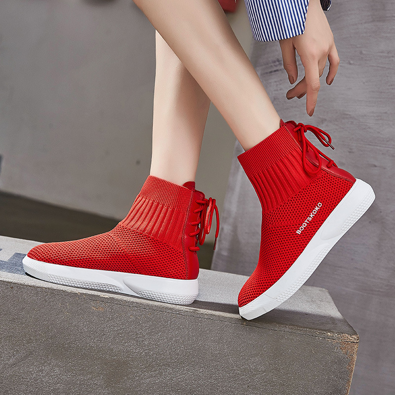 Bottes femme en Tissage volant - Ref 3354741 Image 4