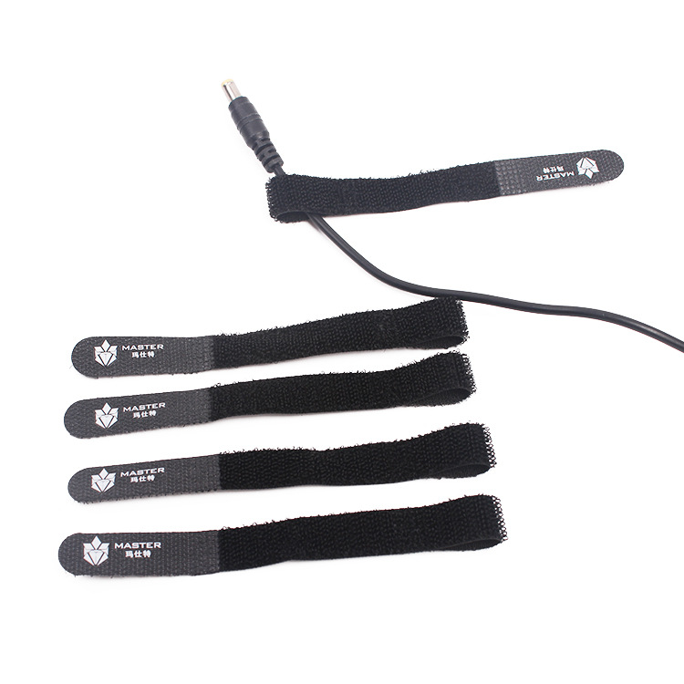 厂家供应尼龙魔贴扎带 电脑线扎带 USB线魔术贴绑带 数据线理线带