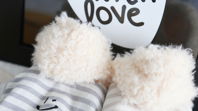 全条纹印花带帽四脚衣