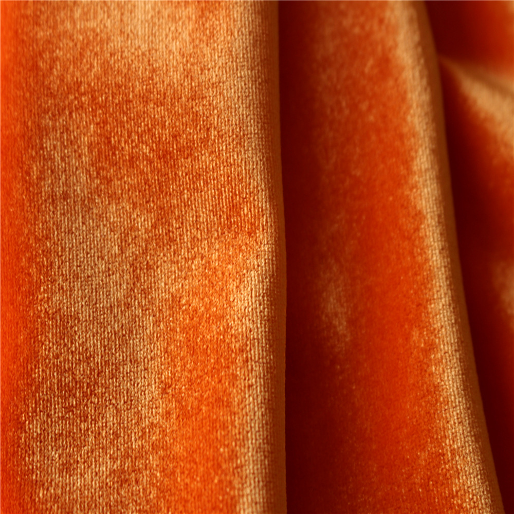 大量现货供应爆款亮光弹力绒布 四方立绒 不倒绒 女装绒布