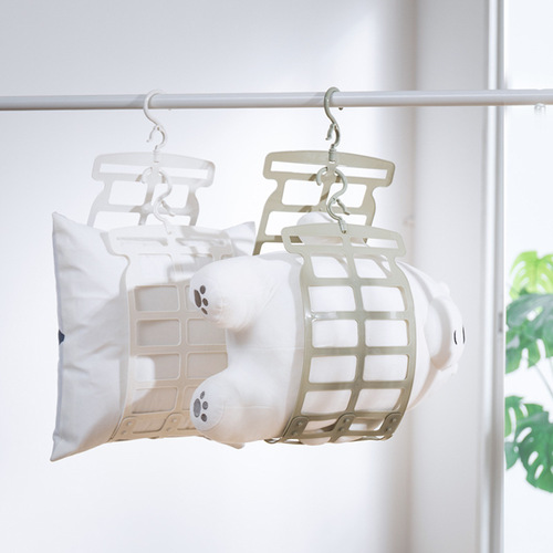 Nachuan Creative Home Products Drying Pillow Rack Wholesale Plastic Clothes Drying Rack Anti-falling Fixed Drying Plush Toy Rack