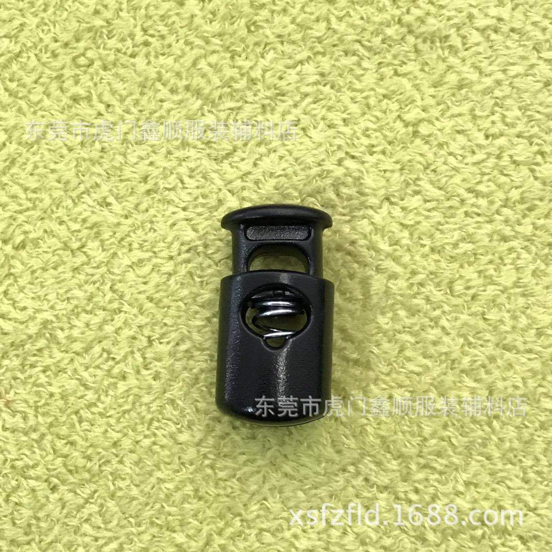 厂家现货塑料单孔弹簧扣 风衣塑胶止滑扣 弹力绳调节扣 POM绳扣-阿里巴巴