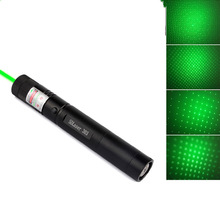 Laser 303绿光满天星激光手电筒 USB充电红光蓝紫光指示激光灯