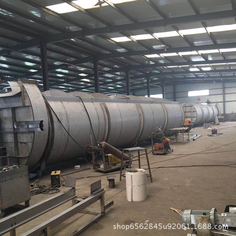 厂家定制自动家禽螺旋预冷机 家禽屠宰设备流水线 鸡头冷却设备