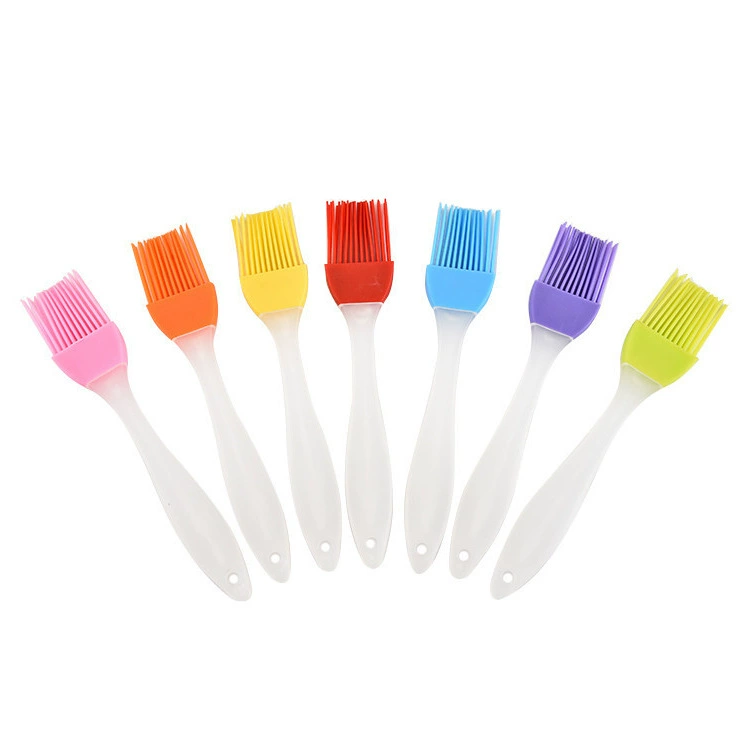 Split silicone handle, brush, (Physicals)