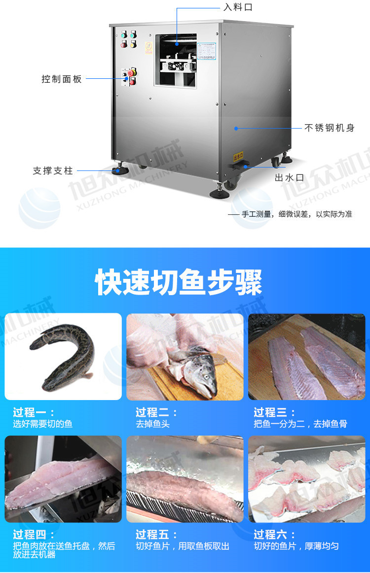 切鱼片机
