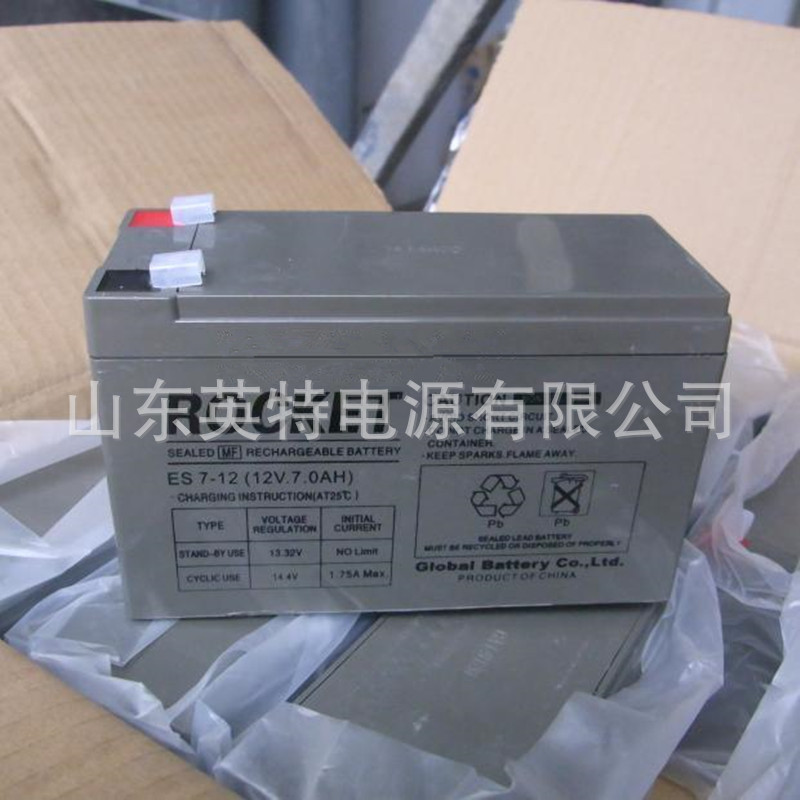 韩国火箭蓄电池ES7-12 12V7AH UPS/EPS直流屏铅酸蓄电池