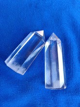 天然白水晶水晶柱 六棱柱一手貨源 品質保證 量大從優 多樣式