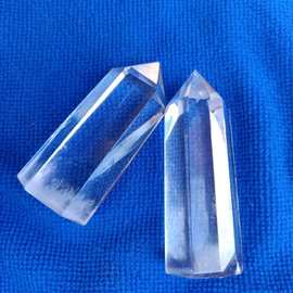 天然白水晶水晶柱 六棱柱一手货源 品质保证 量大从优 多样式