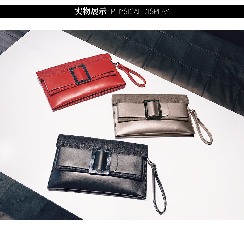 Korean Personality Fashion Messenger Handbag display picture 5