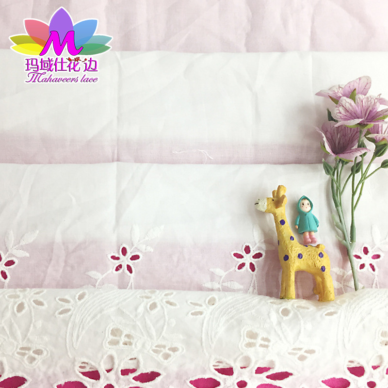 Supply of quality and fashion trend new fine embroidered cotton…