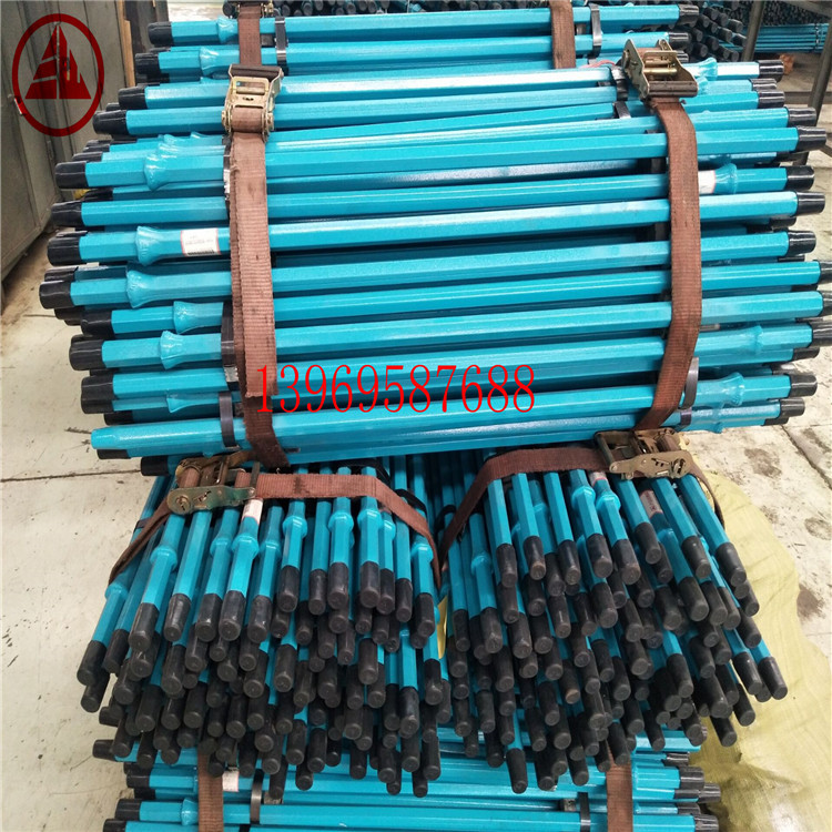 三山钻杆  B22凿岩风钻杆  H22矿用钎杆