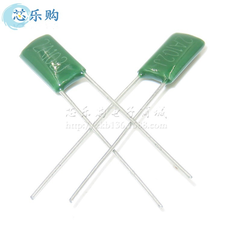 涤纶电容 2A102J 100V 1NF 0.001UF 1000P 5% CL11薄膜电容 零售