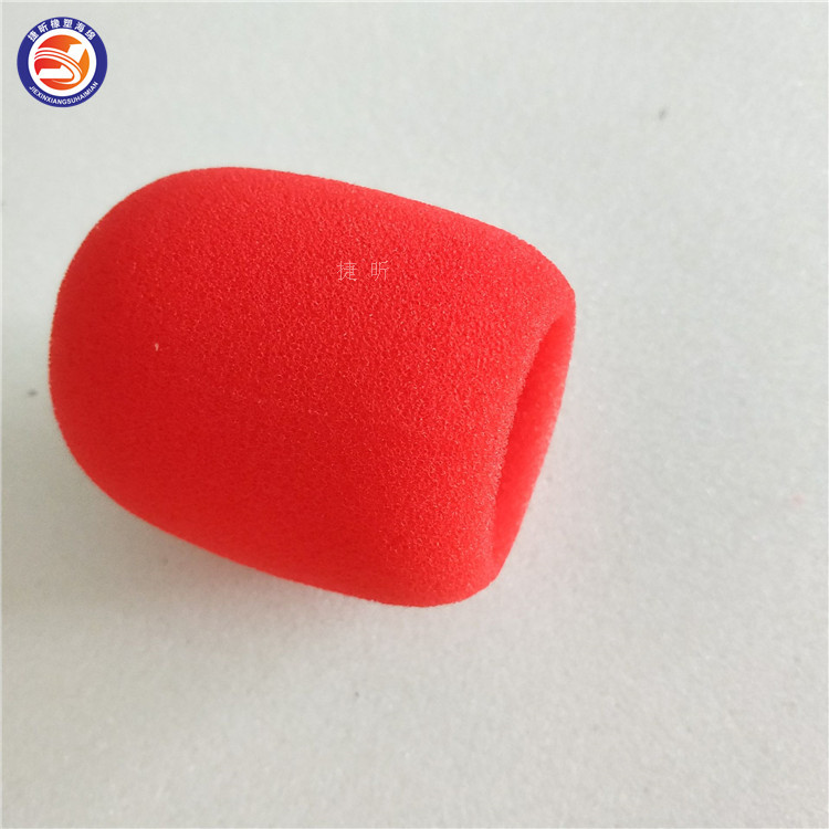 热销 高品质防尘透气话筒防喷罩 海绵套 新闻记者采访