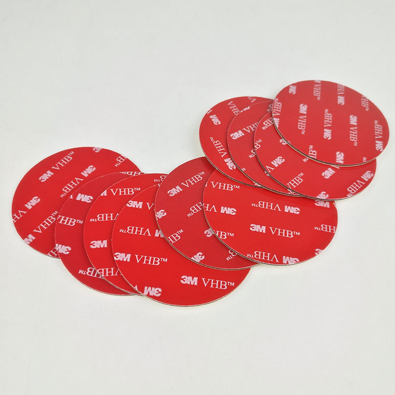 5952双面胶VHB强力汽车用固定记录仪etc支架高粘度胶带60mm圆
