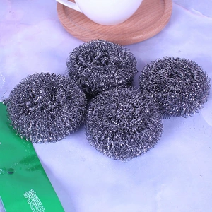 2-4*240mm Gold Alloy Steel Wire Ball for Cleaning Pots and Pans