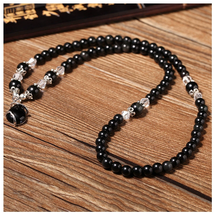 Rainbow natural water, crystal bracelet, fashionable accessory, 6mm