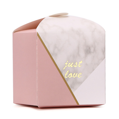 厂家定制白卡纸饰品 糖果包装盒 彩色印刷化妆品拱形食品礼品纸盒|ru