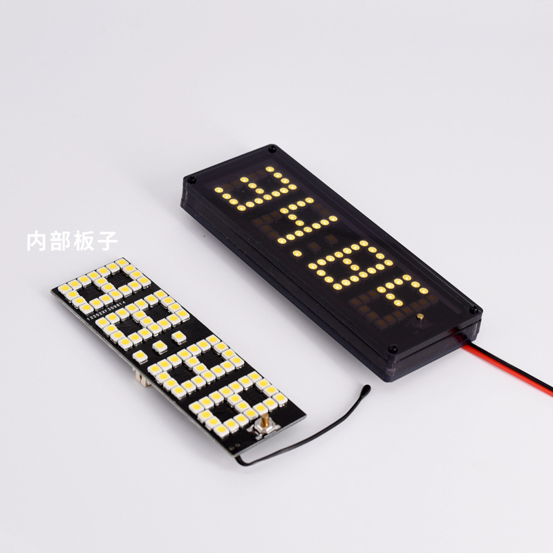 Led点阵时钟车内温度计电瓶电压测量rx8025高精度计时ic Diy安装 价格 厂家 哪里买 我有货 B 5yoho Cn