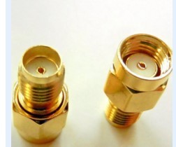 SMA-JKW SMA-JK公头转母头反极RP-SMA转接头