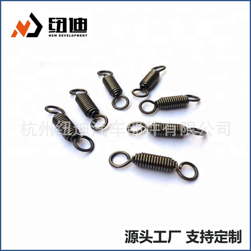 厂家供应 精密双钩弹簧拉簧 玩具拉伸弹簧电池拉簧 不锈钢拉簧