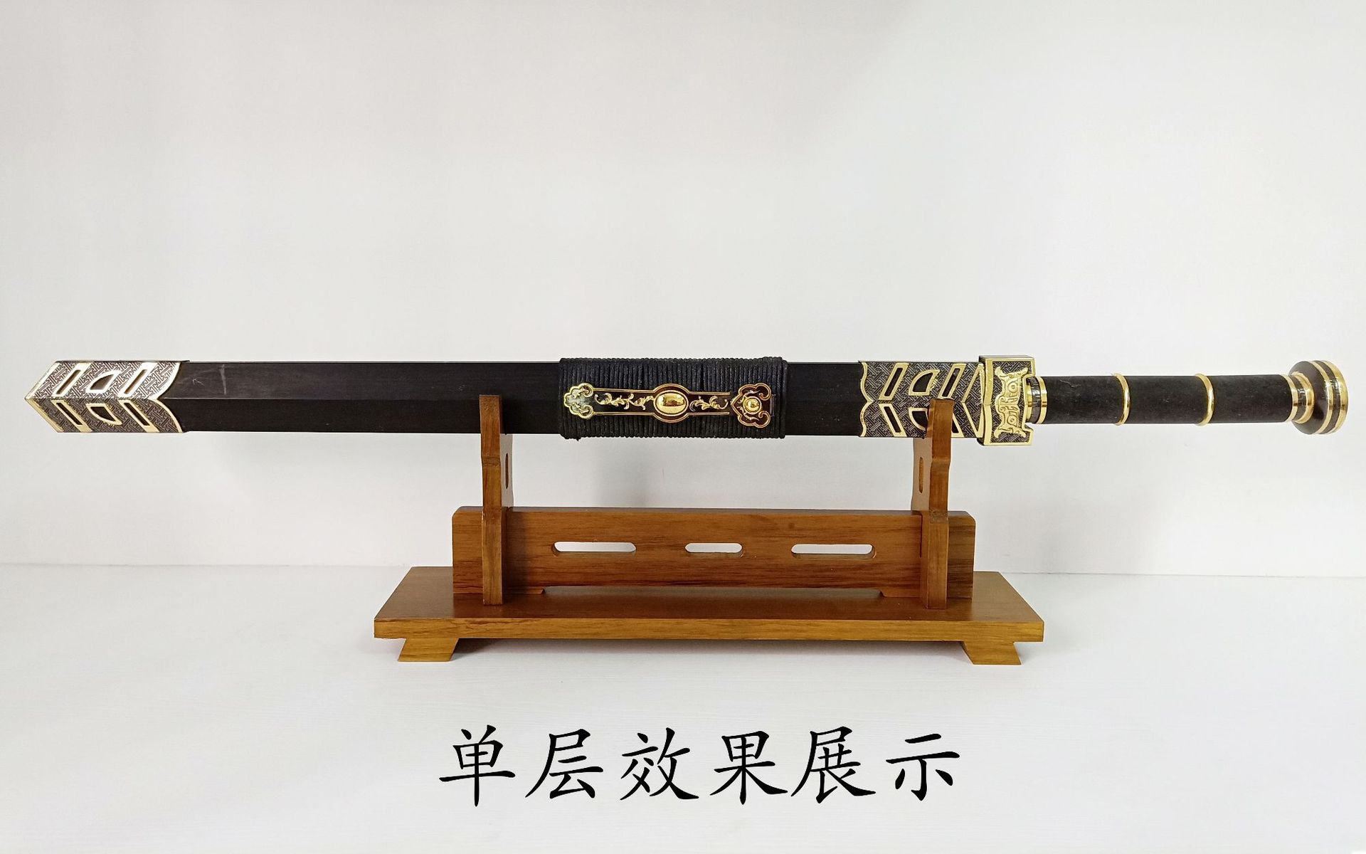 实木龙泉剑座刀剑架 家居摆放武士刀架 剑架笛子架箫架戒尺架批发-阿里巴巴