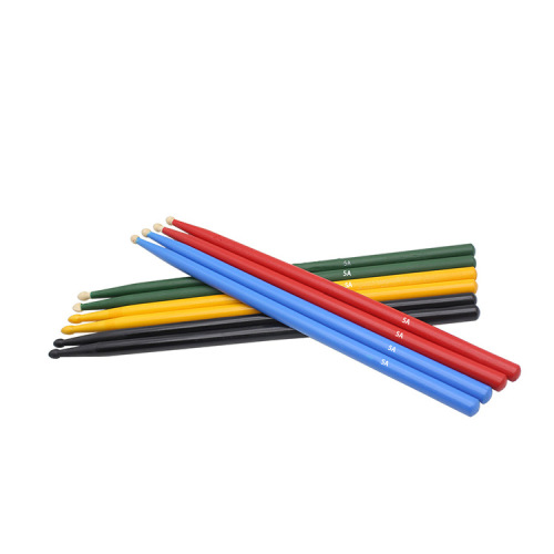 Musical instrument accessories maple drum sticks colorful drum hammer 5A type drum set jazz drum jazz drum accessories musical instrument wholesale