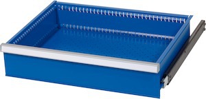 全拉出式抽屉  承载能力 75 kg 36×27 E 125 mm