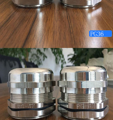 金属防水接头M型PG型葛兰头防爆防水接头电缆防水直通接头 铜接头|ms