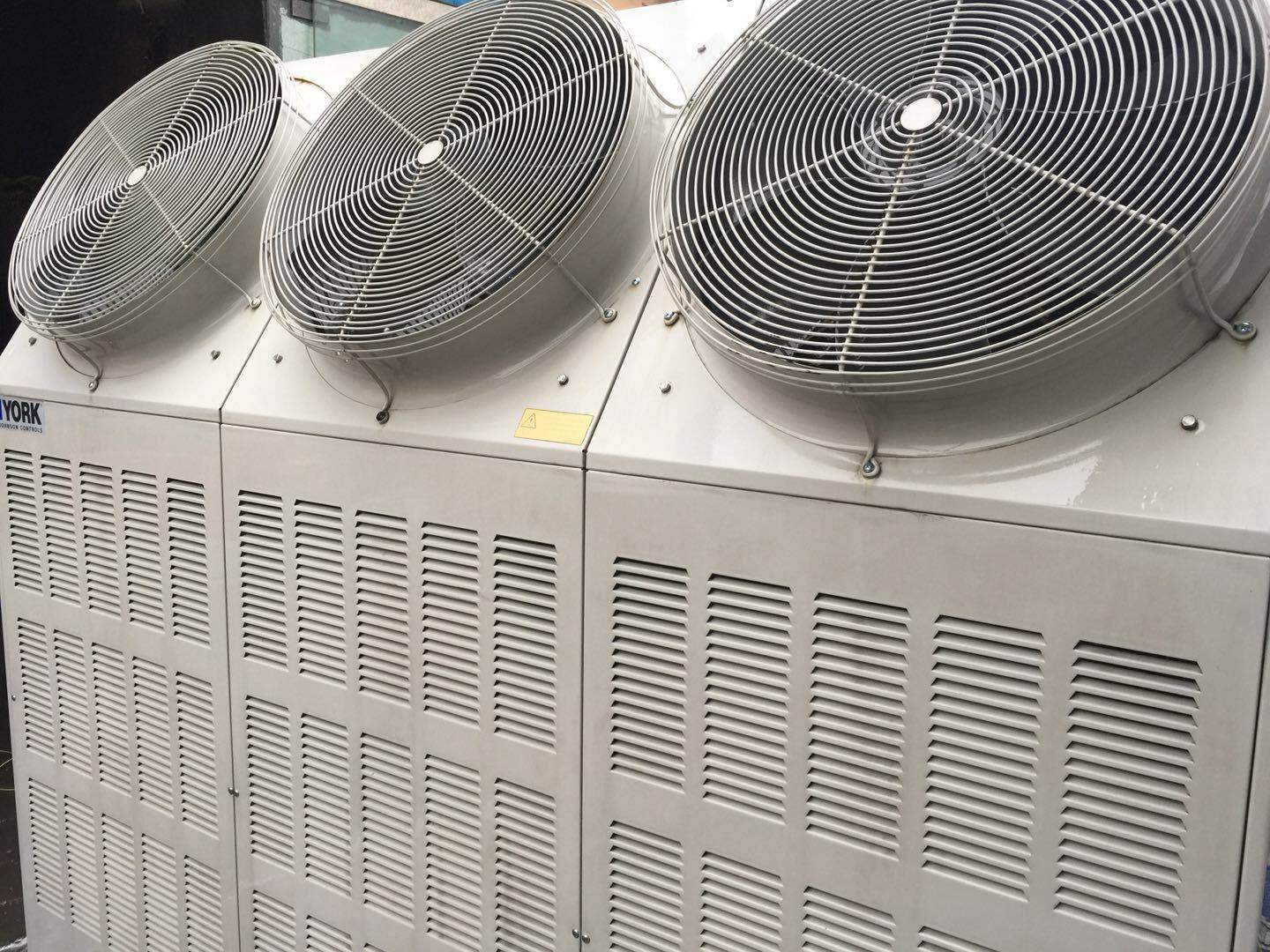 York Air heat pump Hot and cold water Central air-conditioning 12-15P 8 into a new