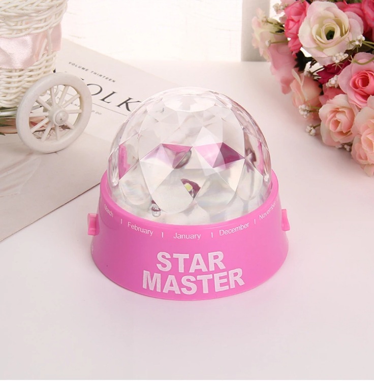 Creativo colorido cielo estrellado lámpara de proyección mini hogar regalo de Navidad lámpara KTV lámpara de la etapa nuevos productos electrónicos exóticos