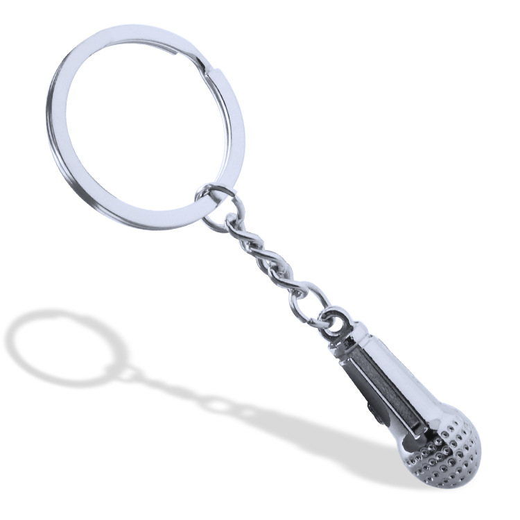 Keychain with laser