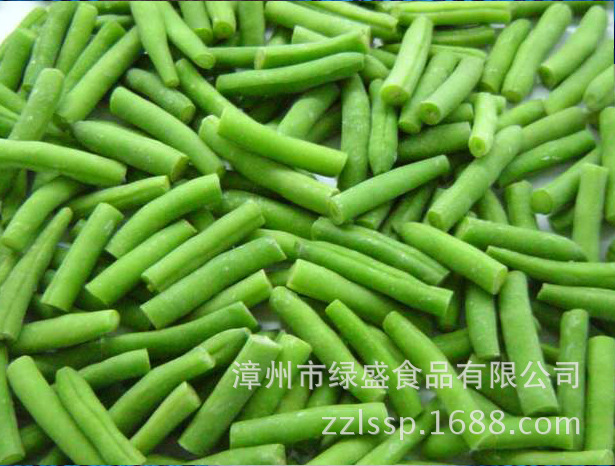 速冻青刀豆条 段
