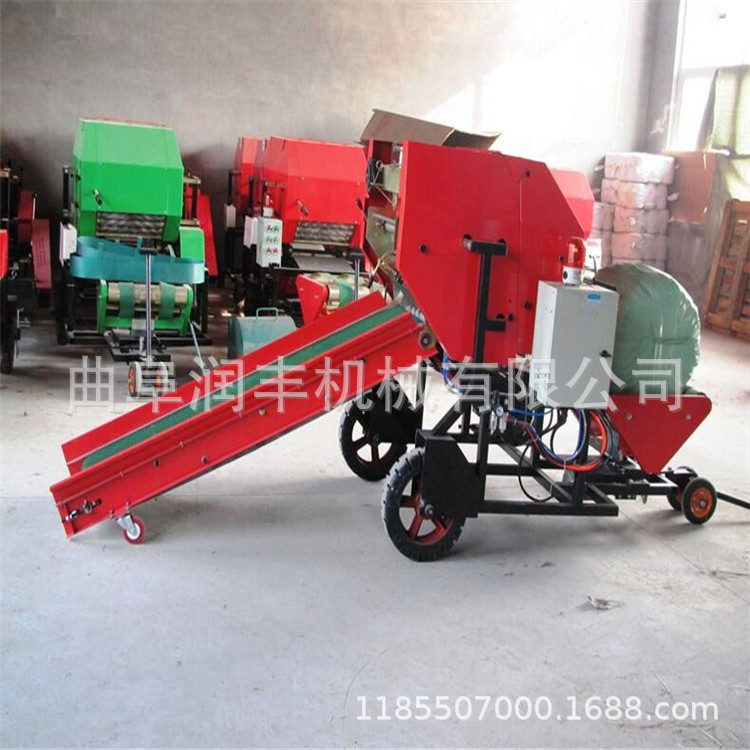 衡水稻草储存打包机 牛场打包机