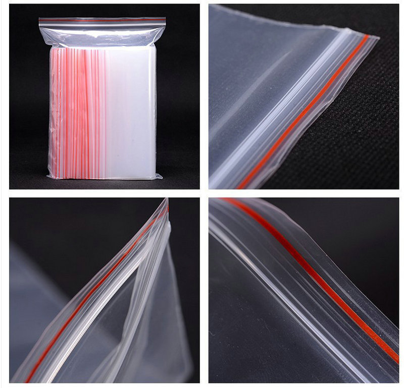 塑料包装袋防尘封口袋食品服装拉链袋透明加厚pe自封袋批发