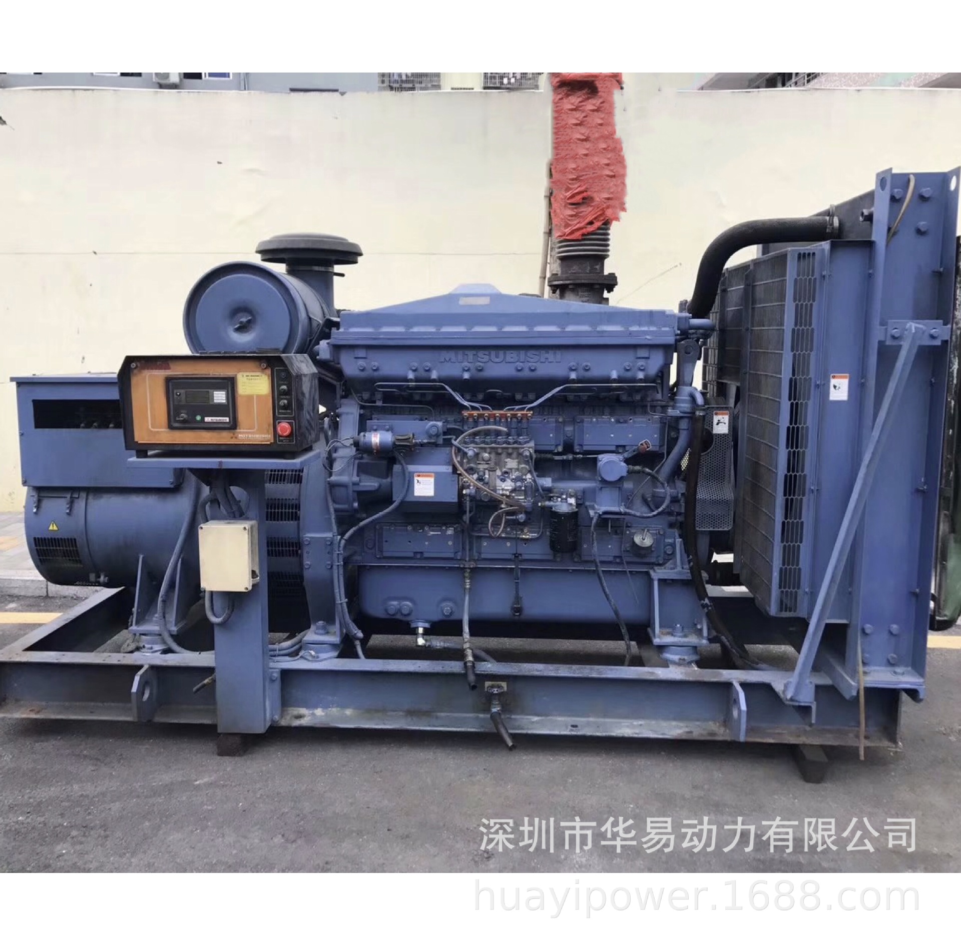 供应新款日本MGS三菱发电机S6B3-PTA柴油发电机320KW出售/回收