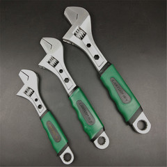 /Hardware Tools Adjustable Wrench Household Handle Rubber Handle Wrench Adjustable Wrench Adjustable Wrench