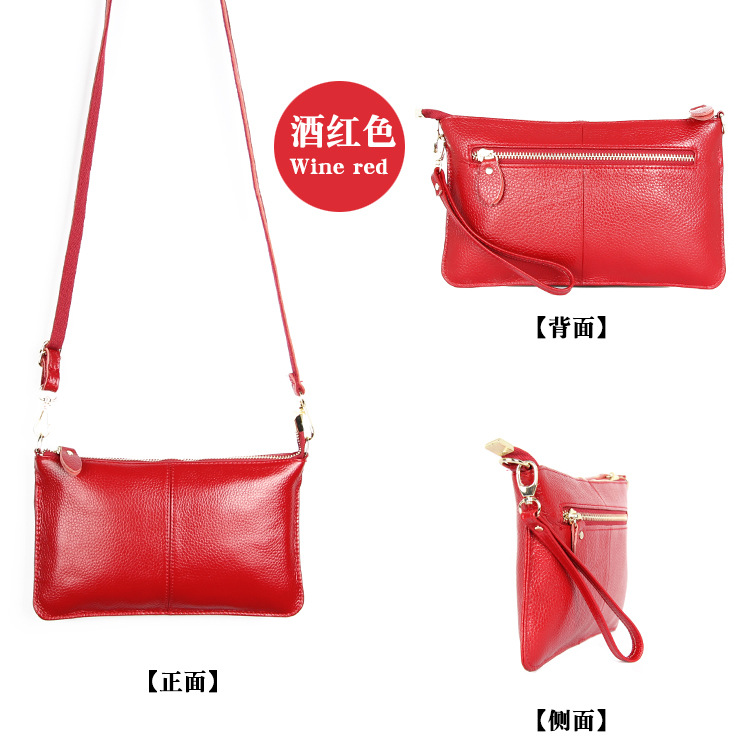 156g Weight Polyester Lining Material Zipper Closure Type Single Shoulder Strap Strap Type Envelope Bag, Shoulder Bag Bags Type Leather Material Solid Color Pattern Fashion Style Square Shape Royal Blue, Orange, Grey, Rose Red, Purple, Red, Green, Blue, Wine Red, Silver, Yellow, Black Color Small Size Small Leather Solid Color Fashion Zipper Envelope Bag Shoulder Bag 6