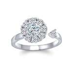 余潇潇名媛时来运转抖音同款可旋转戒指 镀s925银微商爆款开口戒