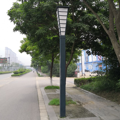 简约现代户外LED景观灯室外小区防水路灯草坪灯户外景观灯高杆灯|ms